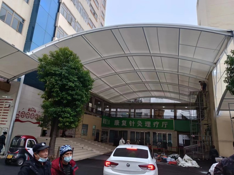 2026龙游县膜结构车棚选哪家？源头厂家定制汽车充电桩停车棚-2